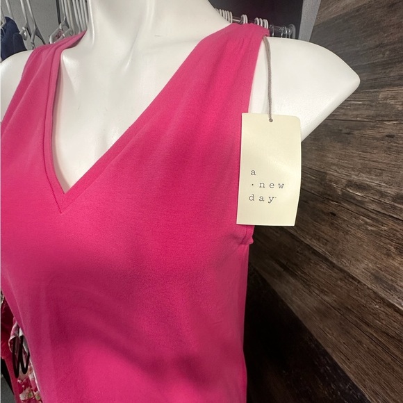 a new day Pink Sleeveless Sun Mini Dress - Picture 2 of 8
